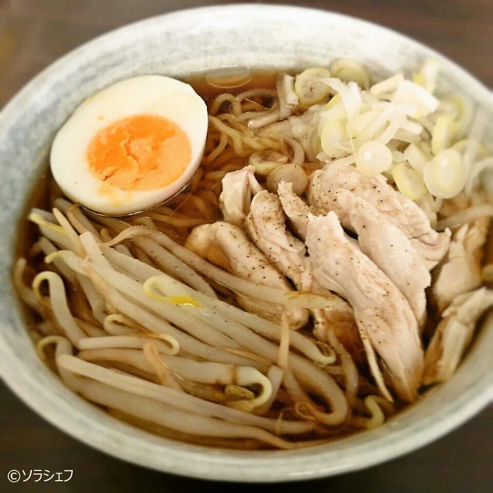 ソラシェフの昼ご飯 醤油ラーメン|ソラシェフさん