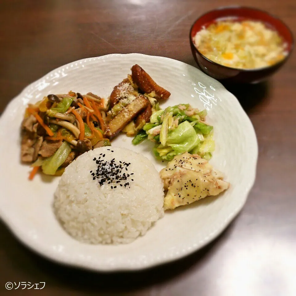 Snapdishの料理写真:ソラシェフの晩ご飯 2016.12.4|ソラシェフさん