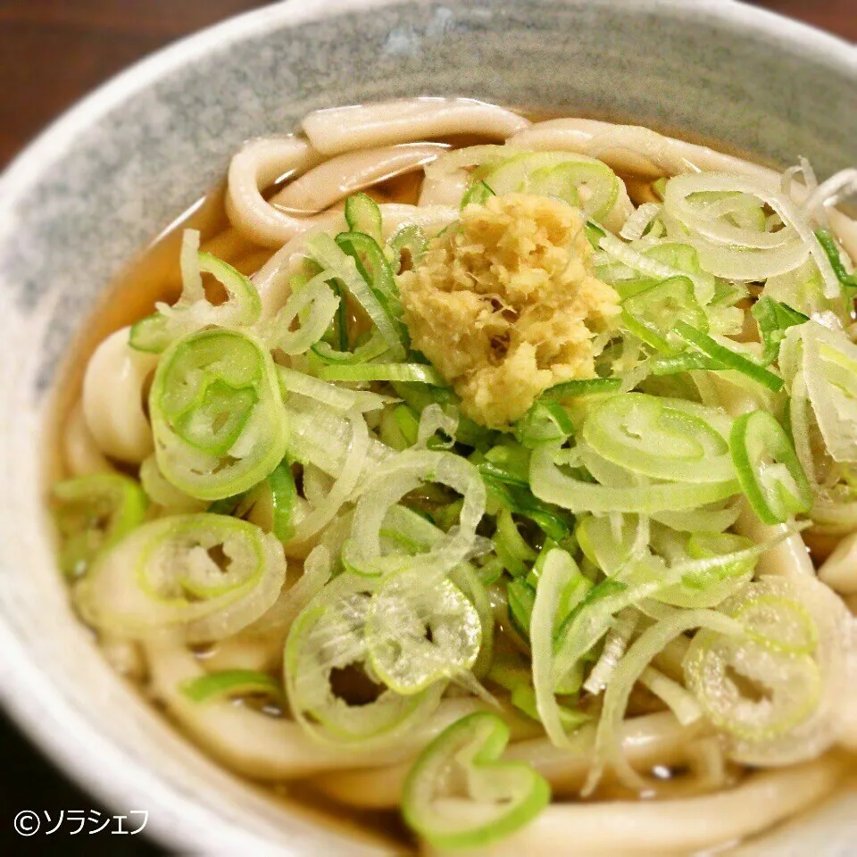 Snapdishの料理写真:しょうがうどん|ソラシェフさん