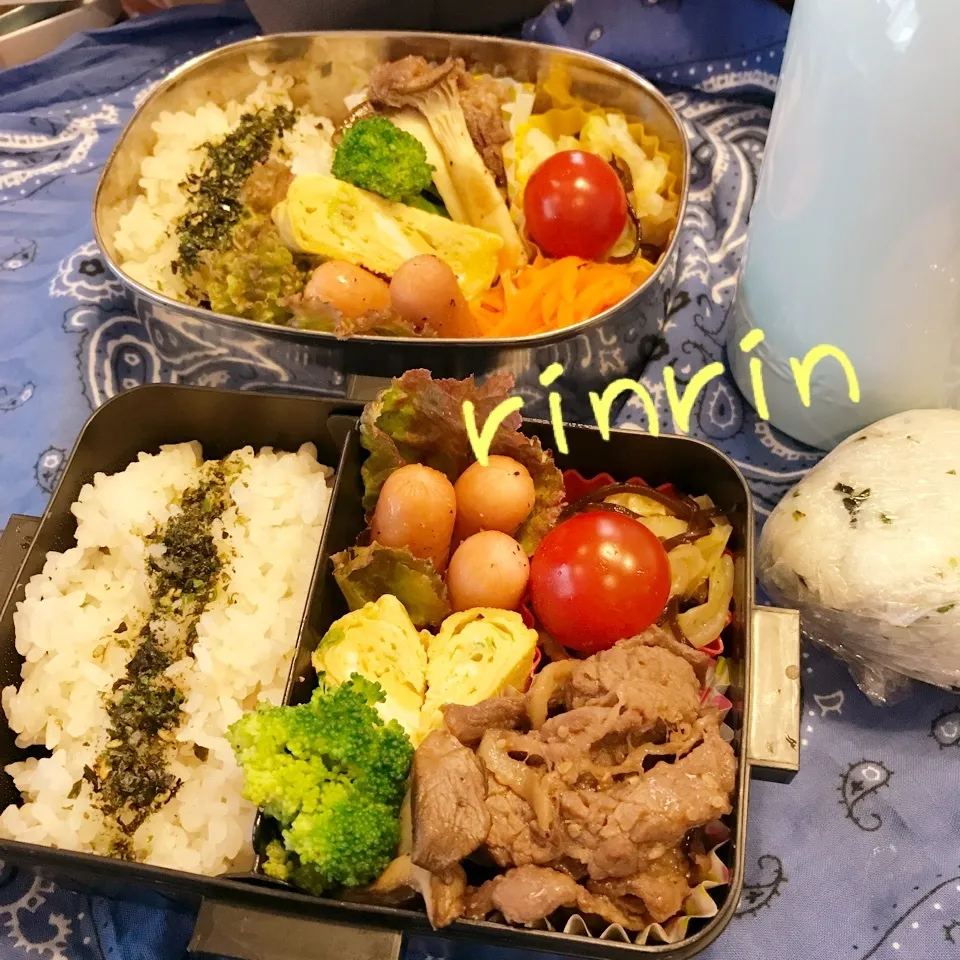 Snapdishの料理写真:2018.6.26 JK＆自分弁当～プルコギ♪♪|rinrin*mama*さん