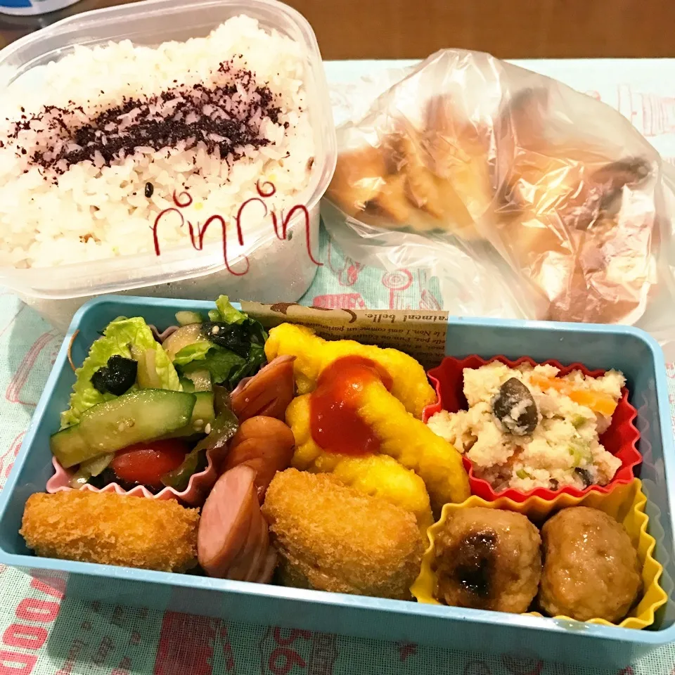 1.30 高3男子弁当～コストコのチョレギサラダ♪|rinrin*mama*さん