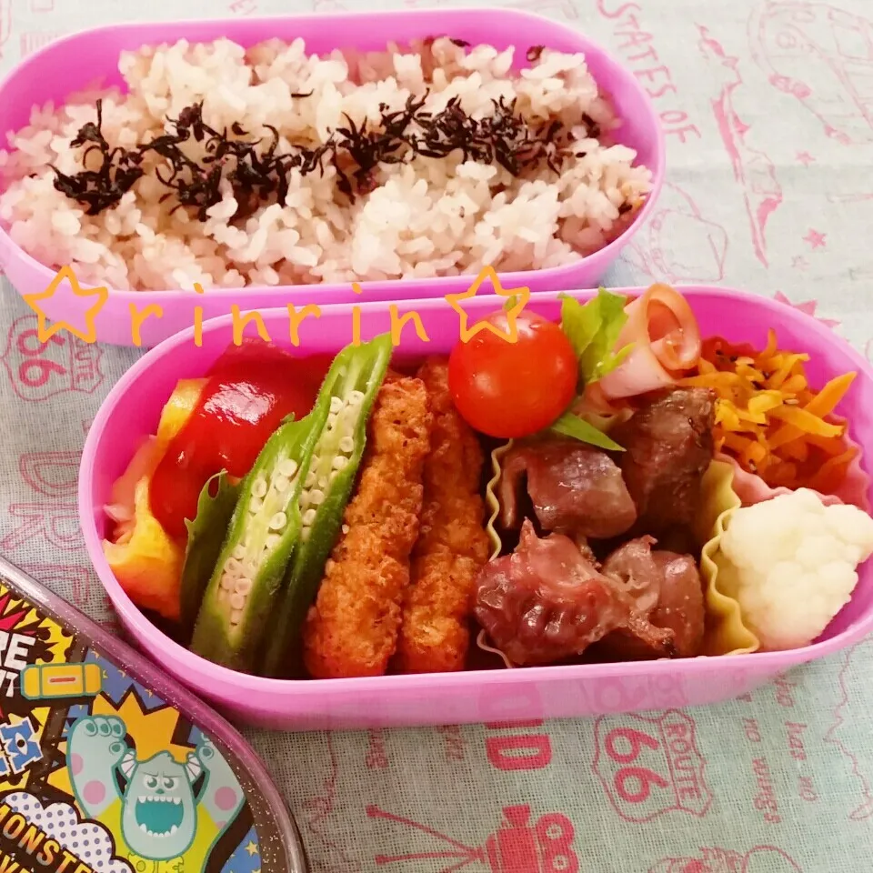 6-11 JC大会弁当～カマンベールチーズ入りオムレツ♪|rinrin*mama*さん