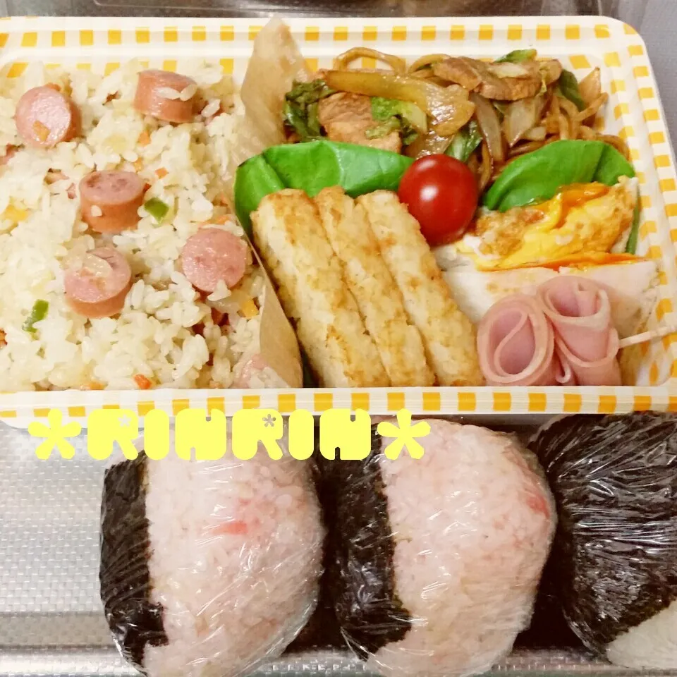 5-3 JC大会弁当～ウインナー炒飯♪|rinrin*mama*さん