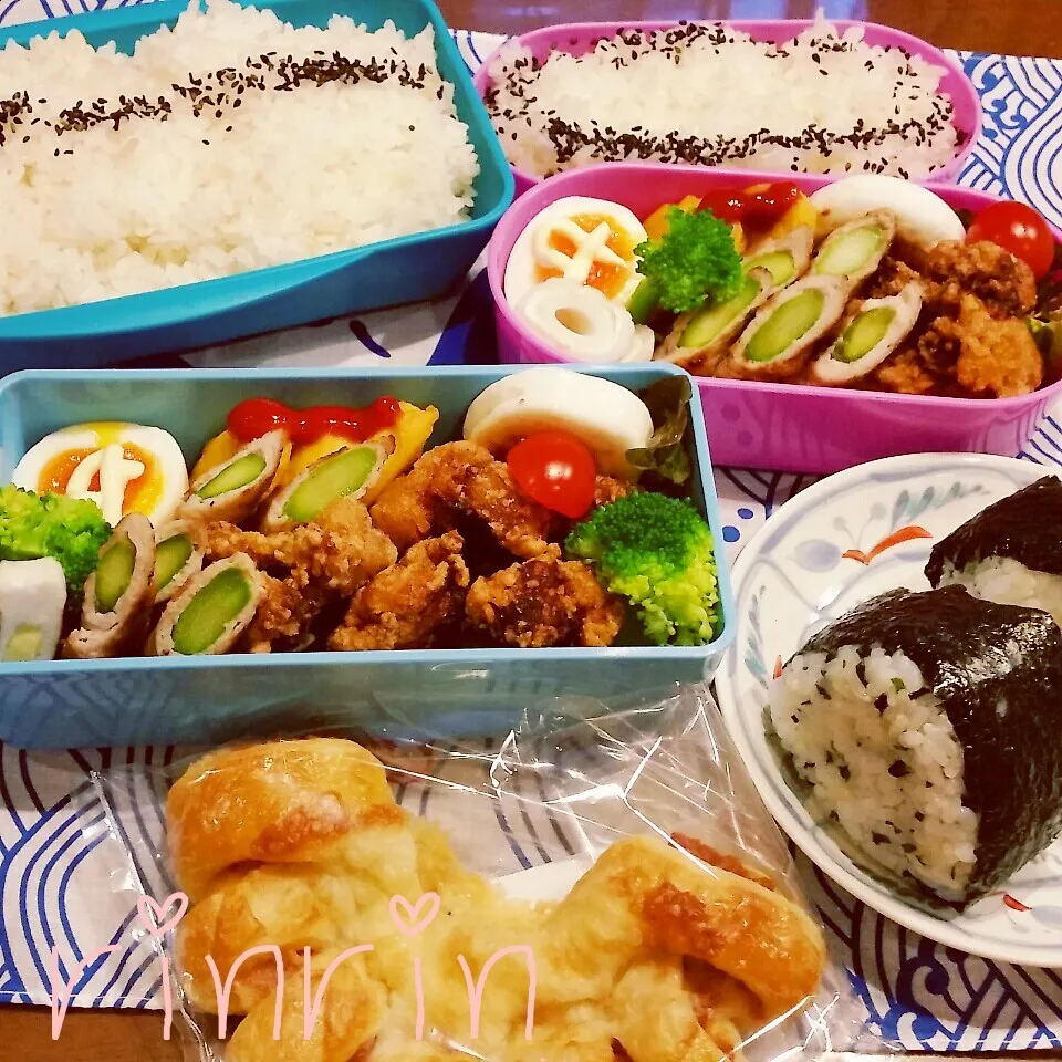 10-30 高２男子弁当&JC弁当～しょうゆ唐揚げ♪|rinrin*mama*さん