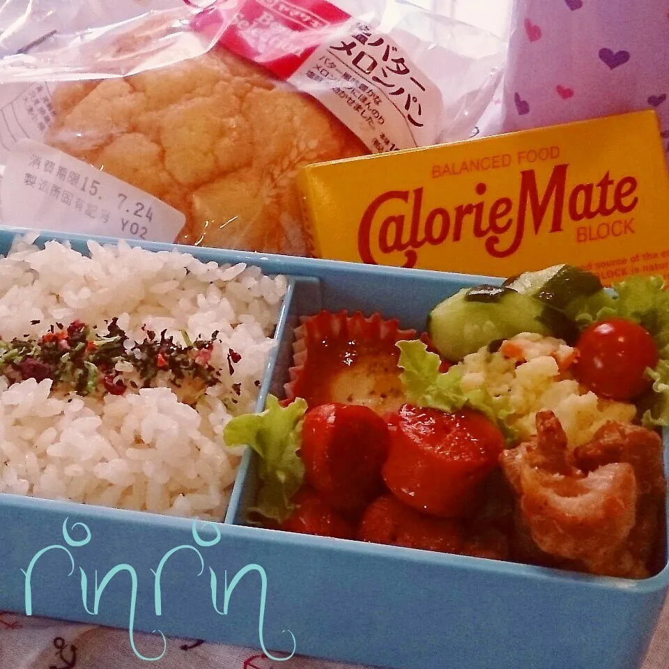 7*22 JC部活弁当～ケチャップフランク～♪|rinrin*mama*さん