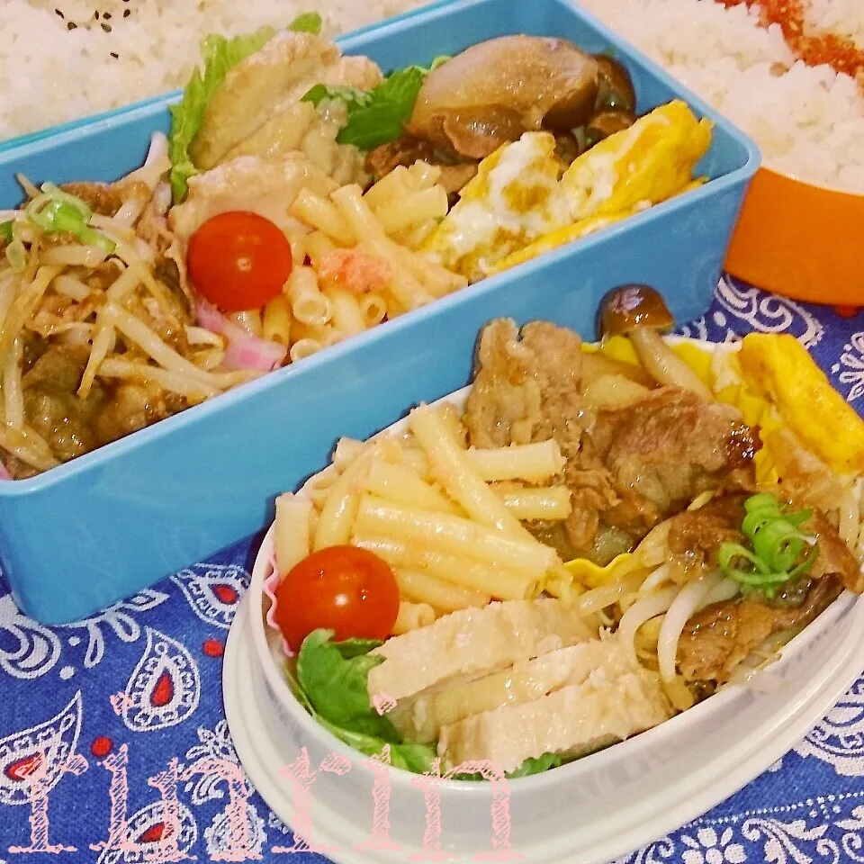 5*20 高２男子弁当&自分弁当～肉じゃが～♪|rinrin*mama*さん