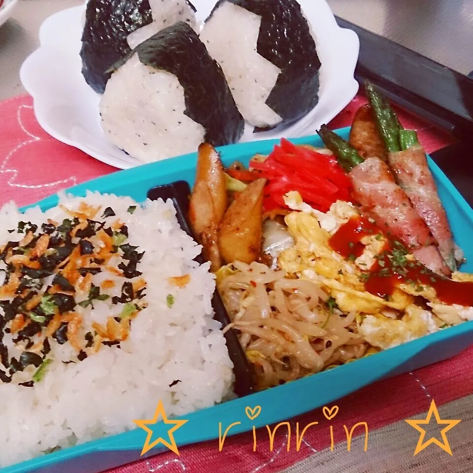 3*24 高一男子弁当～焼きそば～♪|rinrin*mama*さん