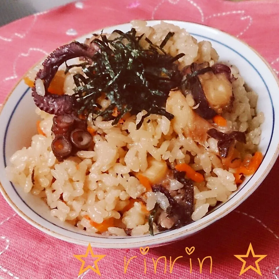 Snapdishの料理写真:3*11 まねっこタコ飯さん～♪|rinrin*mama*さん