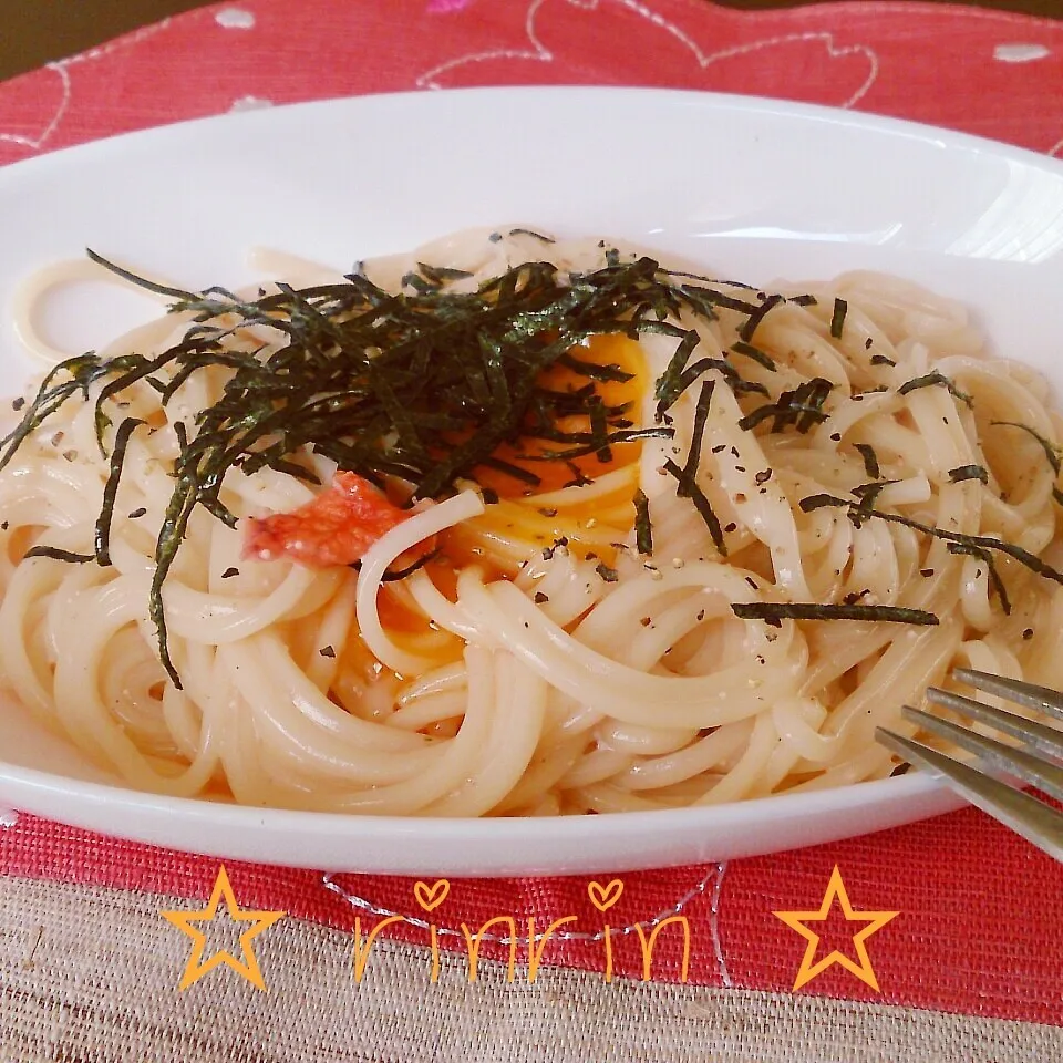 2*7 クリーミーなたらこうどんでひとりランチ～♪|rinrin*mama*さん