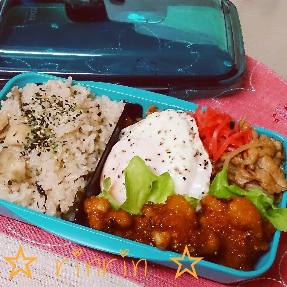 1*26 高一男子弁当～目玉焼きそば～♪|rinrin*mama*さん