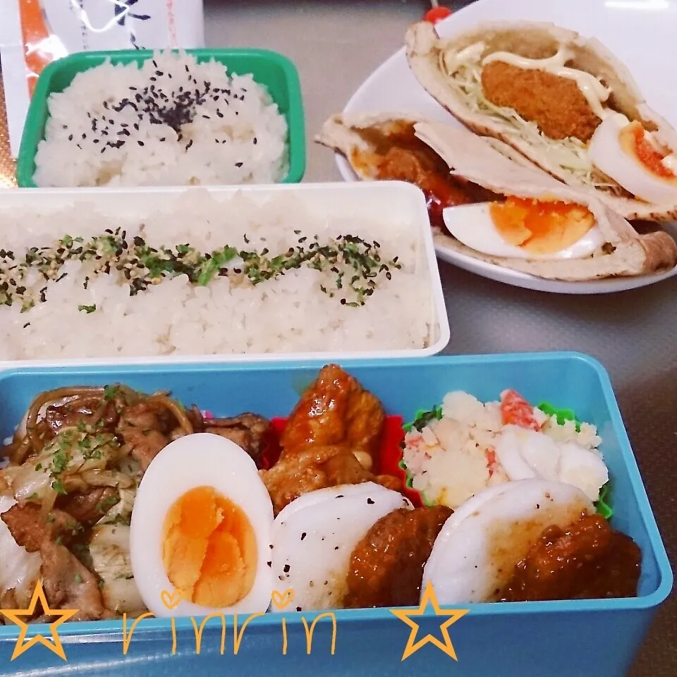 1*9 高一男子弁当～焼きそば～♪|rinrin*mama*さん