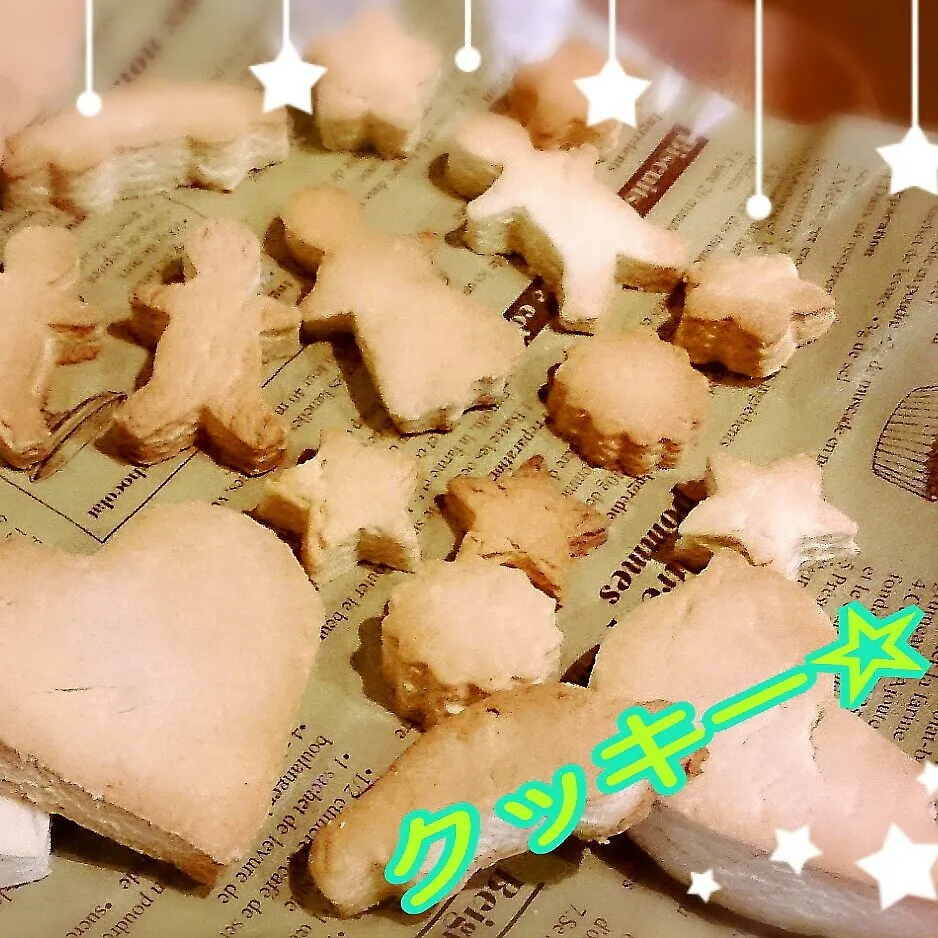 Snapdishの料理写真:11*12 小６娘作～HMで簡単クッキー☆|rinrin*mama*さん