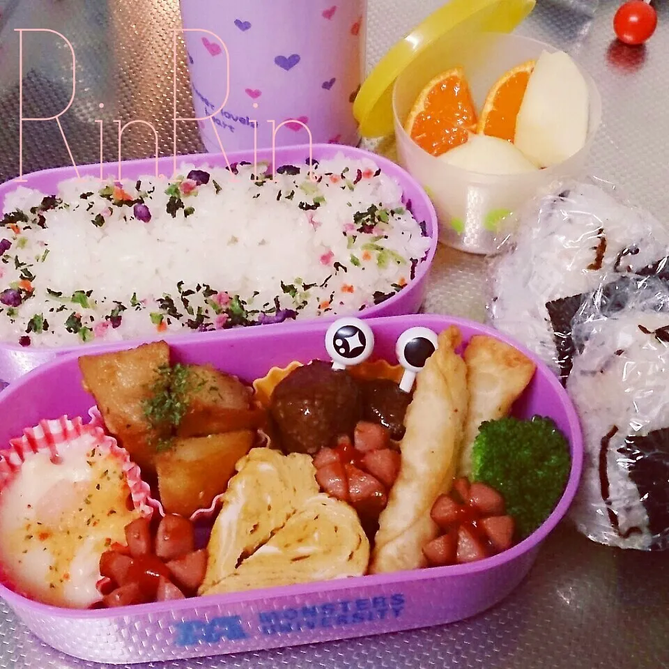 11*1 JS弁当～ハート卵焼き～♪|rinrin*mama*さん