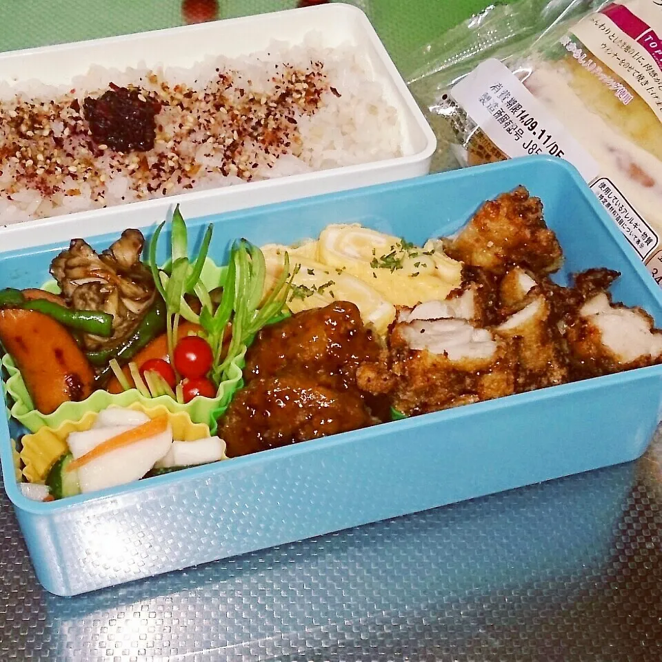 9*11 高一男子弁当～♪|rinrin*mama*さん