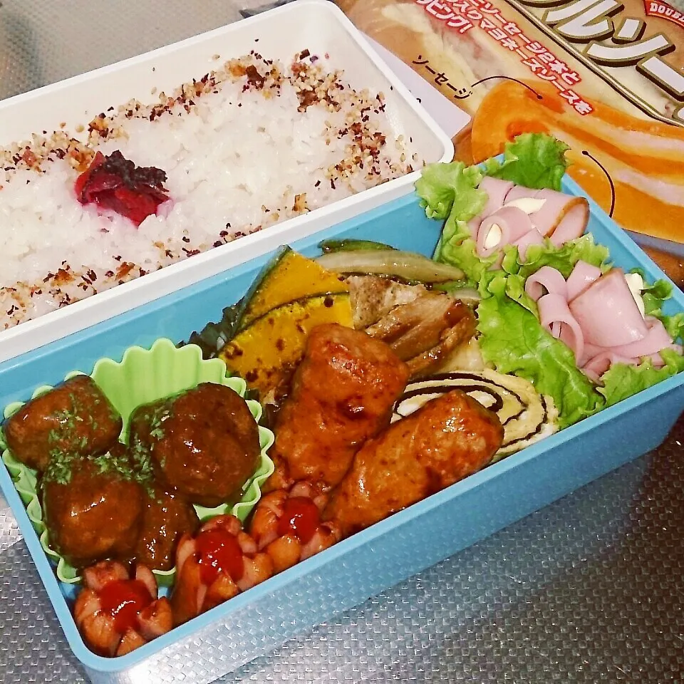 9*8 高一男子弁当～♪|rinrin*mama*さん