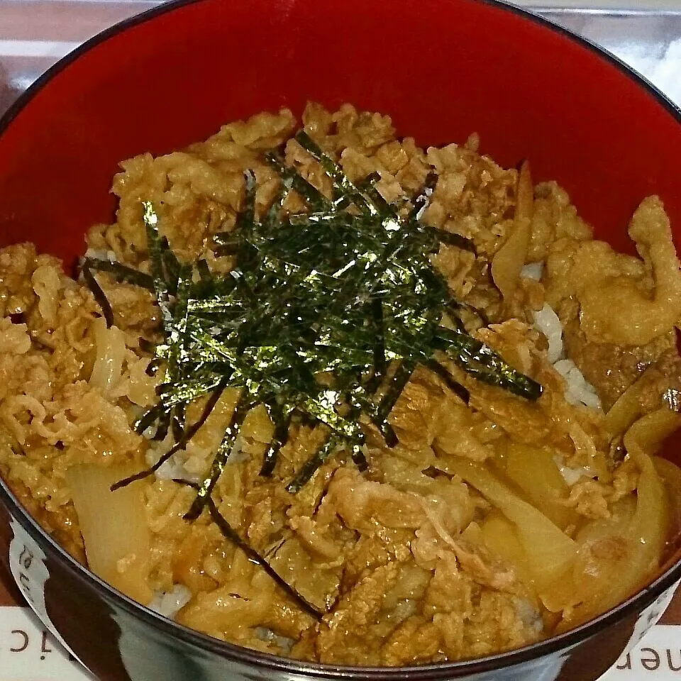 6*29 吉野家の牛丼(冷凍)～♪|rinrin*mama*さん