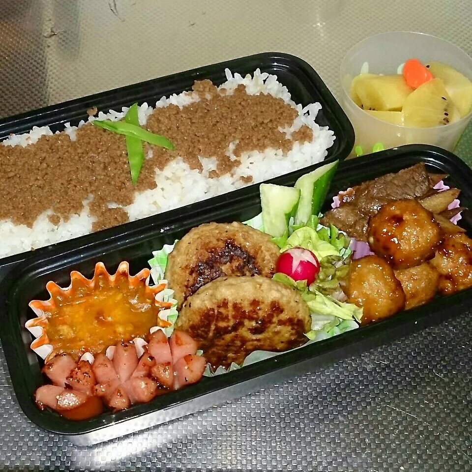 Snapdishの料理写真:5*30 高一男子弁当♪|rinrin*mama*さん