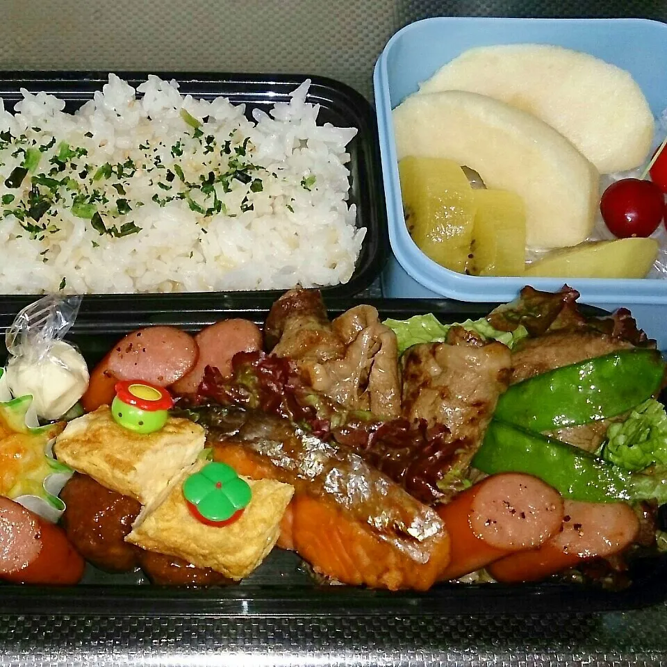 Snapdishの料理写真:5*22 高一 弁当♪|rinrin*mama*さん