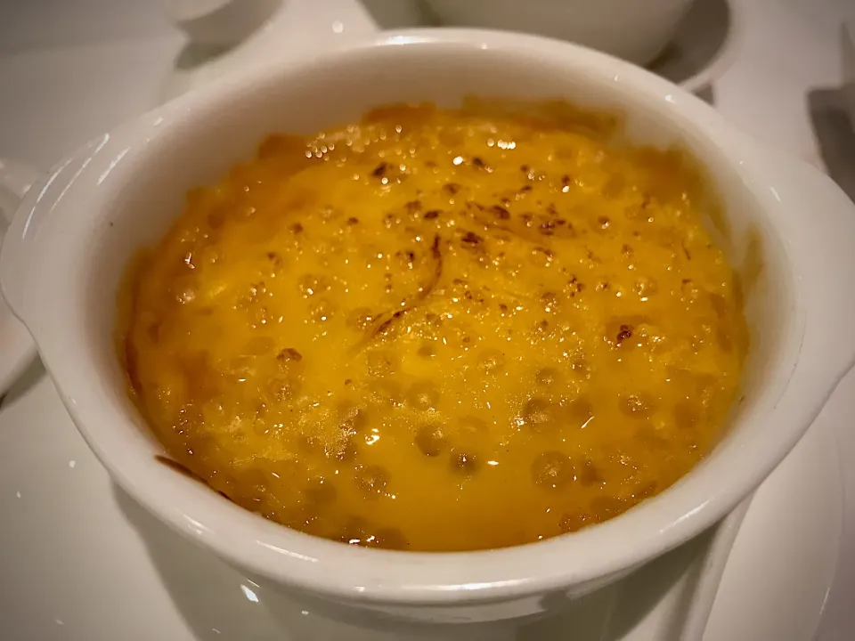 Baked sago pudding, lotus seed paste|Sky Blueさん