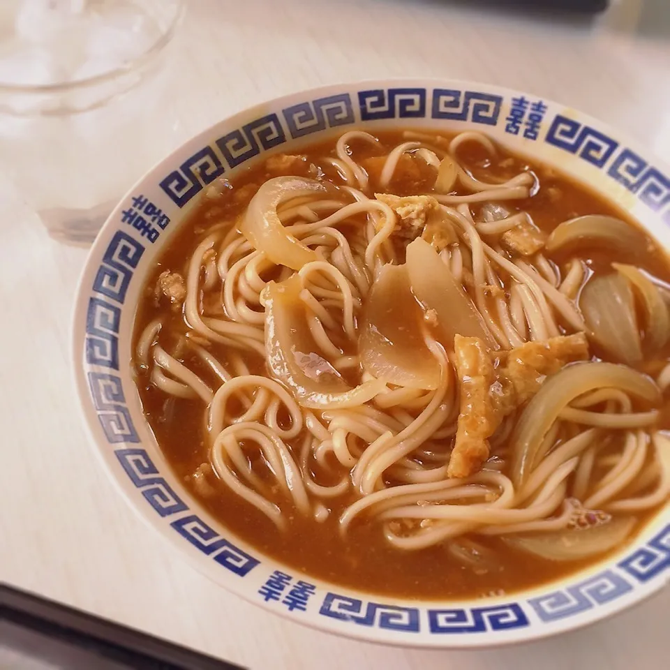 カレーうどん|わさびまめさん