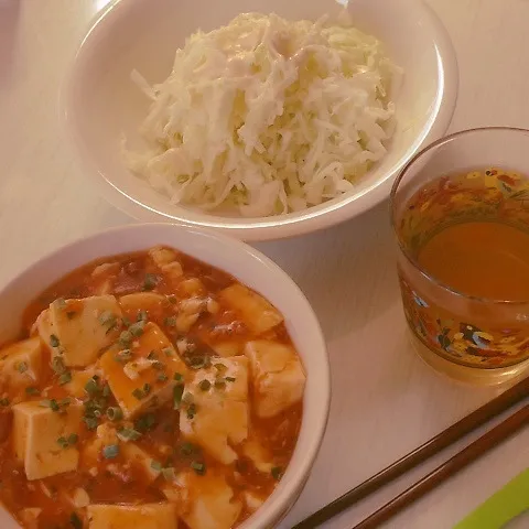 麻婆丼|わさびまめさん