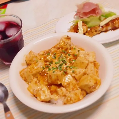 マーボー丼|わさびまめさん