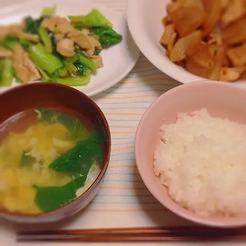 晩ご飯|わさびまめさん