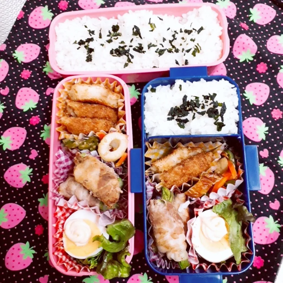 中学一年生と三年生の🍱お弁当|yukinkoさん