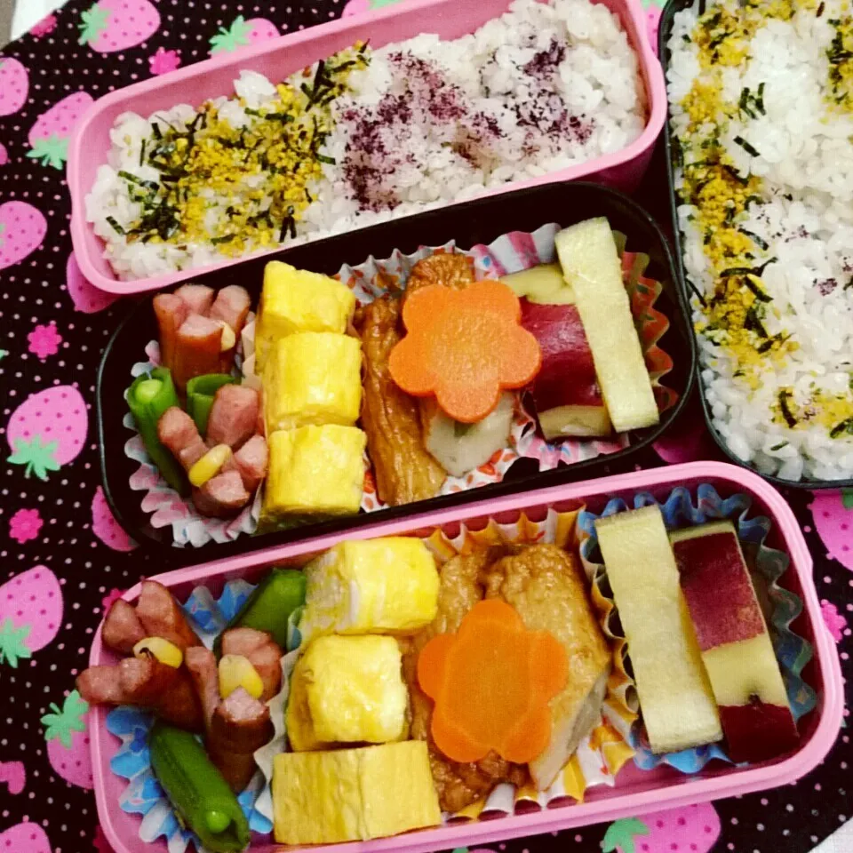 中学一年生🌻と中学三年生の🍙お弁当|yukinkoさん