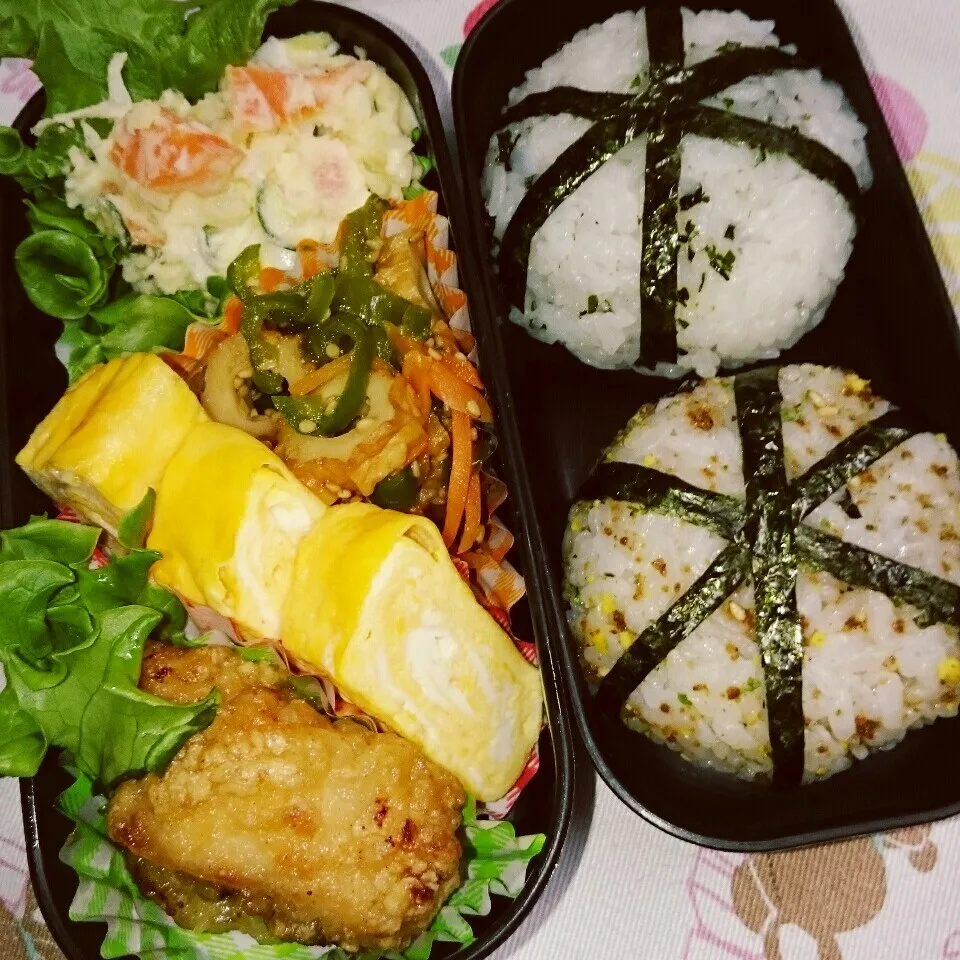 Snapdishの料理写真:中学生2年生お弁当🍙|yukinkoさん