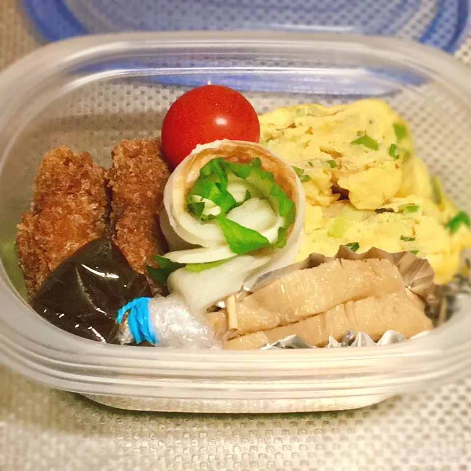 Snapdishの料理写真:久しぶりに作ったお弁当🍙|あるぱかさん