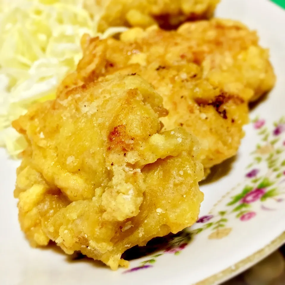 鶏胸肉で🍖我が家のカレー唐揚げ|あるぱかさん