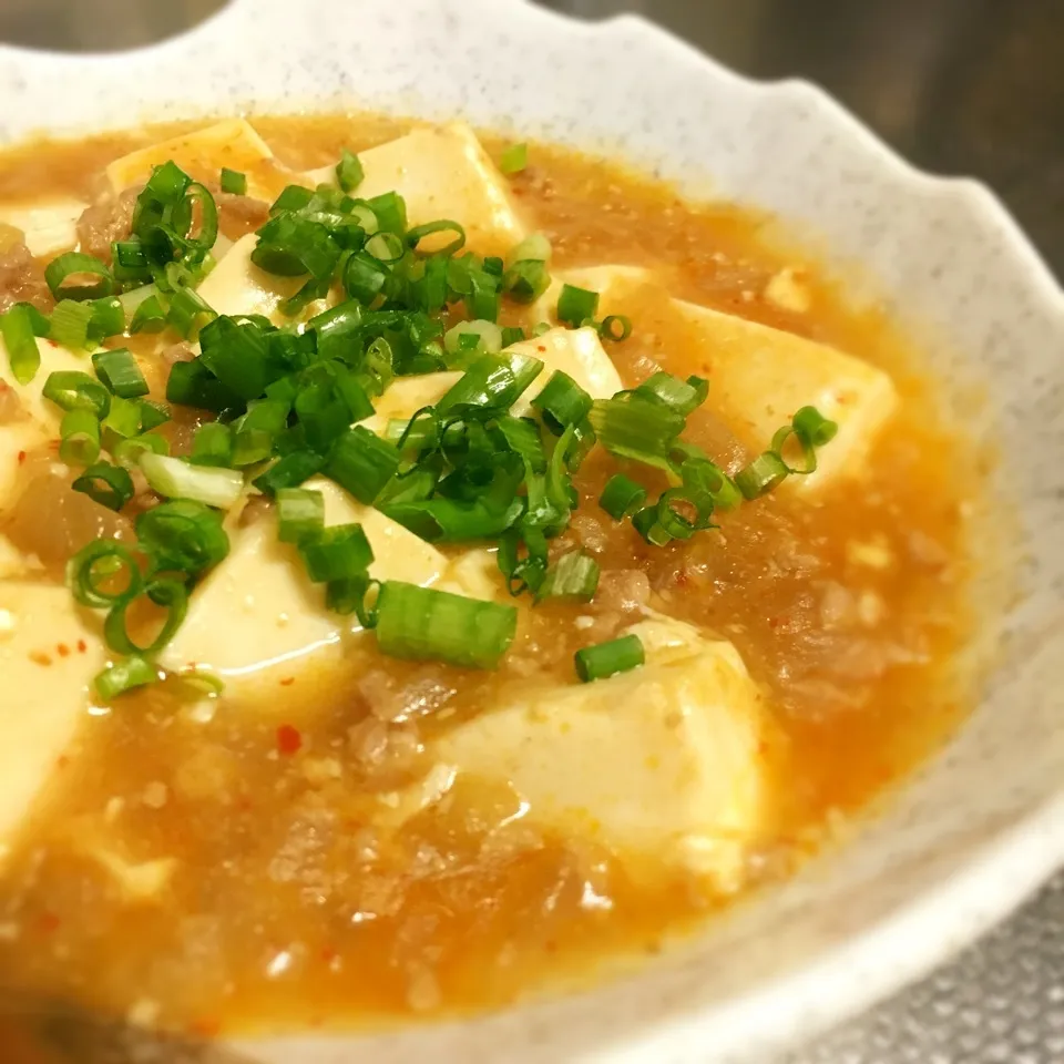 ふつーの麻婆豆腐ʕ•ᴥ•ʔ|あるぱかさん