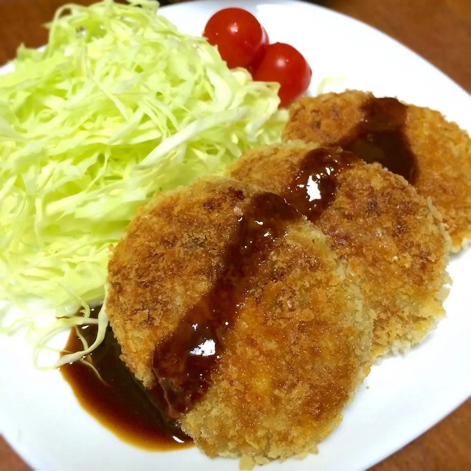 残りカレーで、カレーチーズコロッケ|あるぱかさん