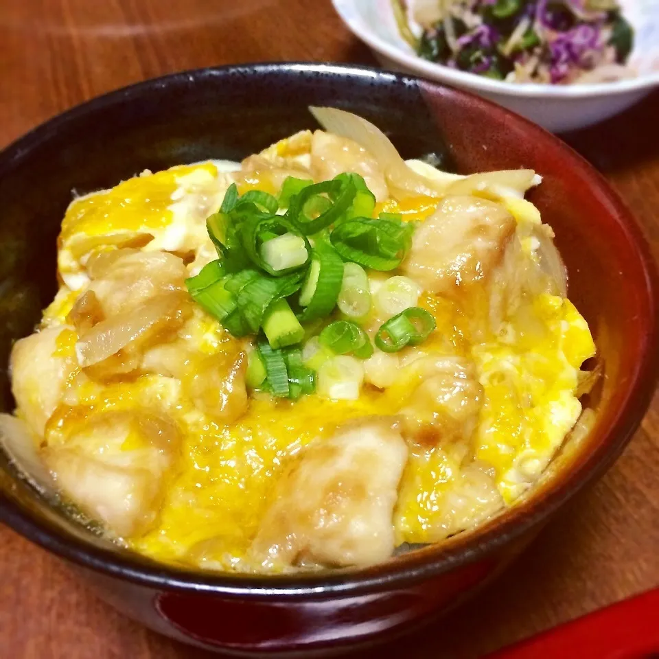 鶏胸肉の親子丼|あるぱかさん