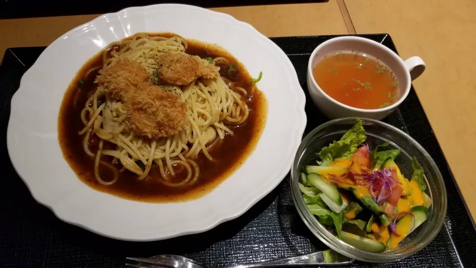 はまぐりフライあんかけスパゲッティー|Morito Kamiyaさん