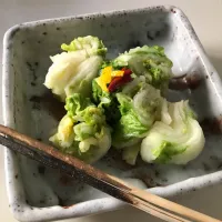 Snapdishの料理写真:かっぴーさんの料理 手作り 白菜漬け💕