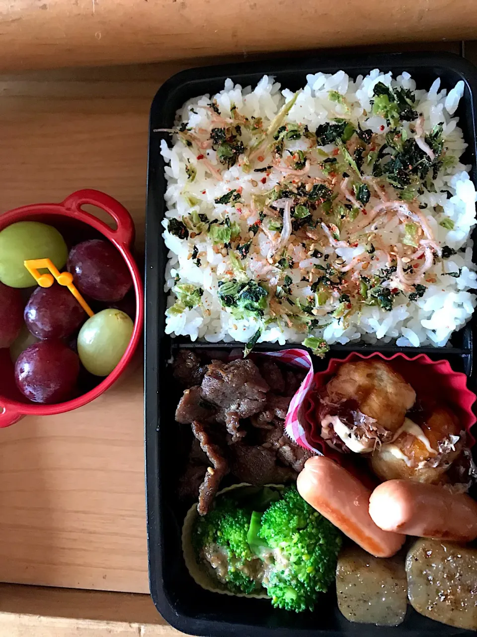 11/28 お弁当
#たこ焼きストック
#プルコギ|侑子さん