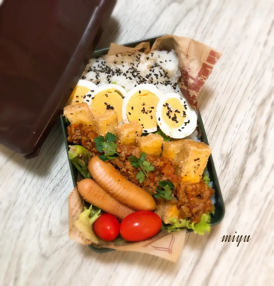 イタリアンな厚揚げのお弁当|miyuっちさん