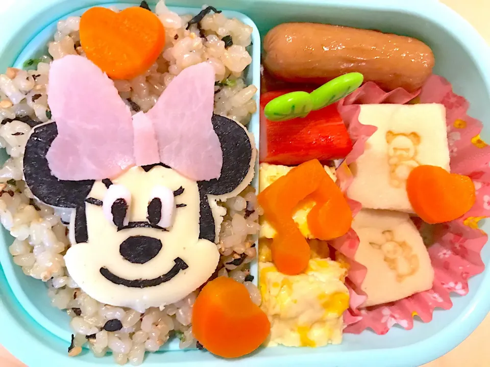 ミニーちゃんお弁当|おにへさん