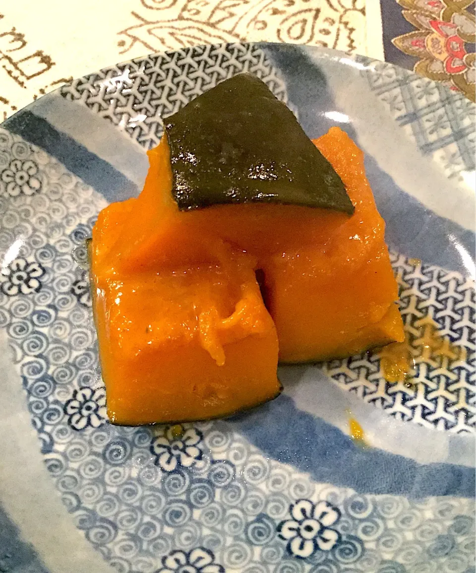 Snapdishの料理写真:マロンかぼちゃの甘酒煮|かなしゅうさん