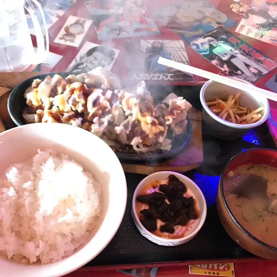 マヨ生姜焼き定食|ともこさん