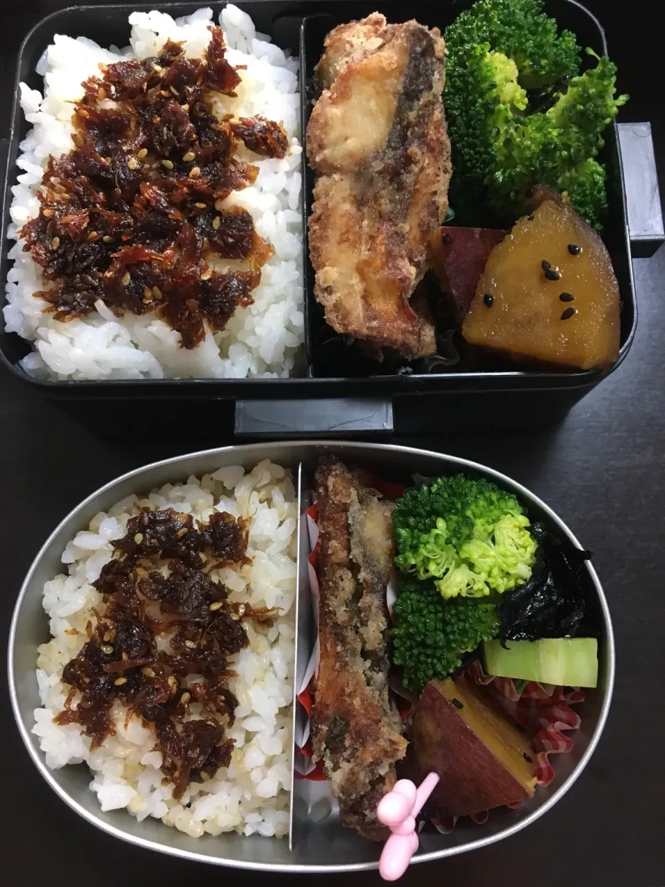 Snapdishの料理写真:21 Nov 2018, 娘とパパのお弁当。|kikkiさん