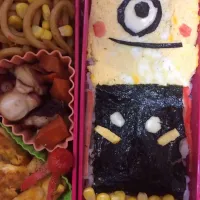 Snapdishの料理写真:ミニオン お弁当|めっちゃすきやねん⭐️さん