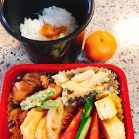 Snapdishの料理写真:今日のお弁当 2018.11.28|ミルクシフォンケーキさん