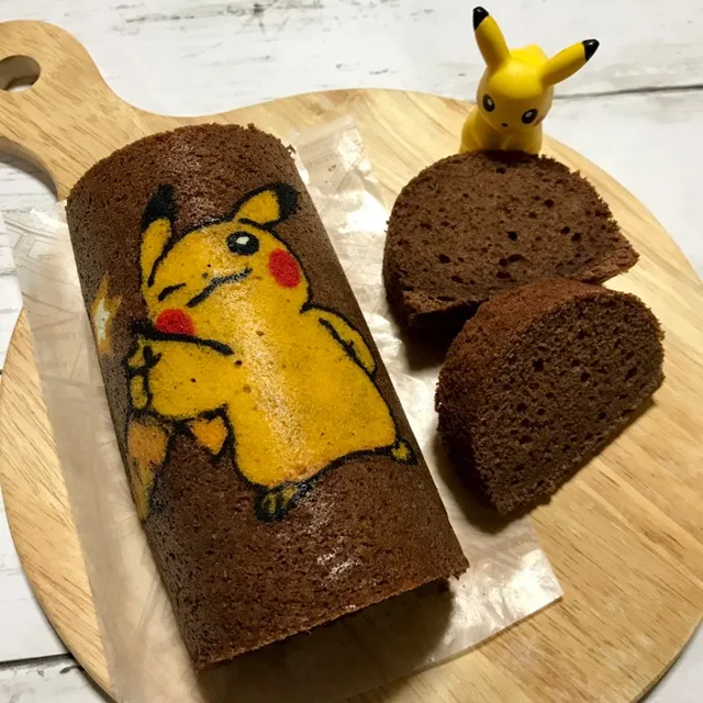 ピカチュウのデコパウンドケーキ|namimoさん