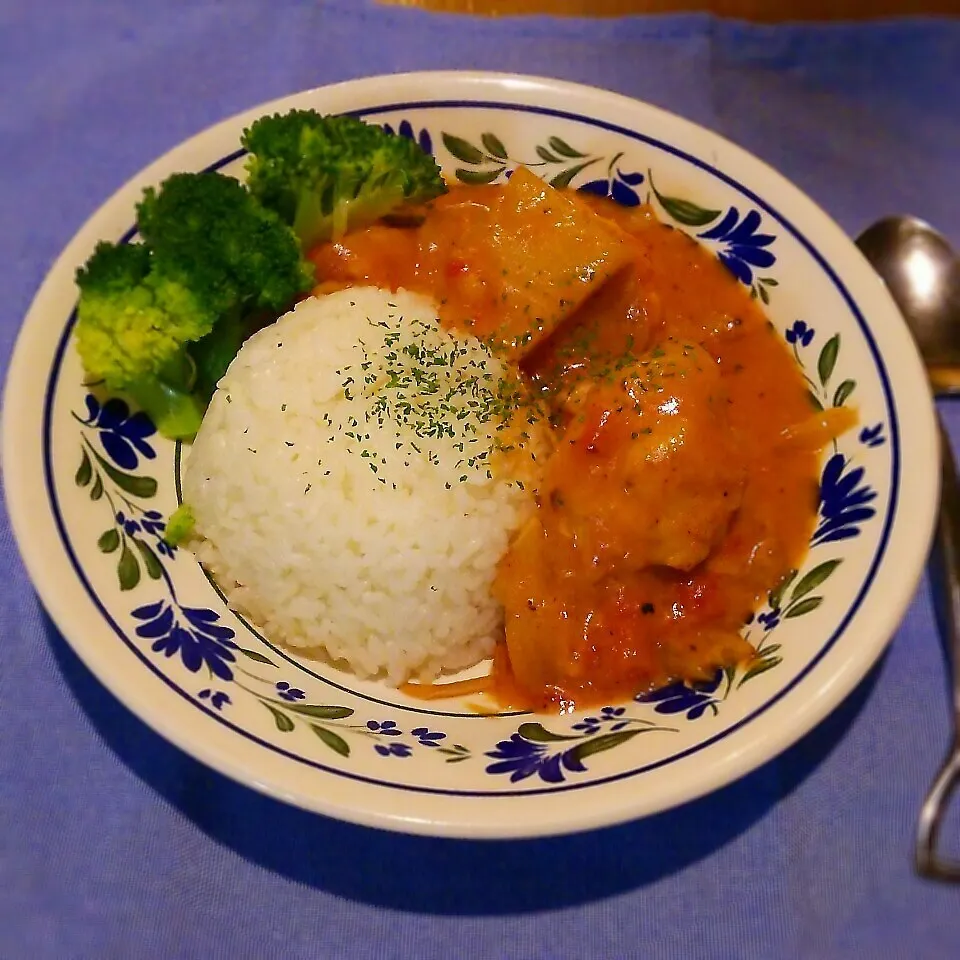 ＊しゃなママさんの鶏とじゃがいものトマトクリーム煮＊|sayakaさん