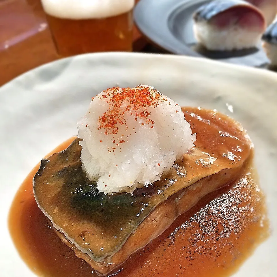 お酒もご飯もすすむ^ ^♪サバ味噌のおろし乗せ|Lizさん