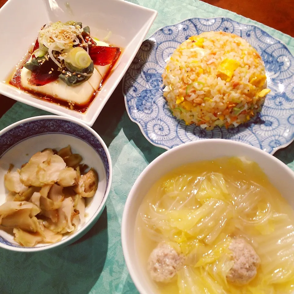 Snapdishの料理写真:中華セット^ ^|Lizさん