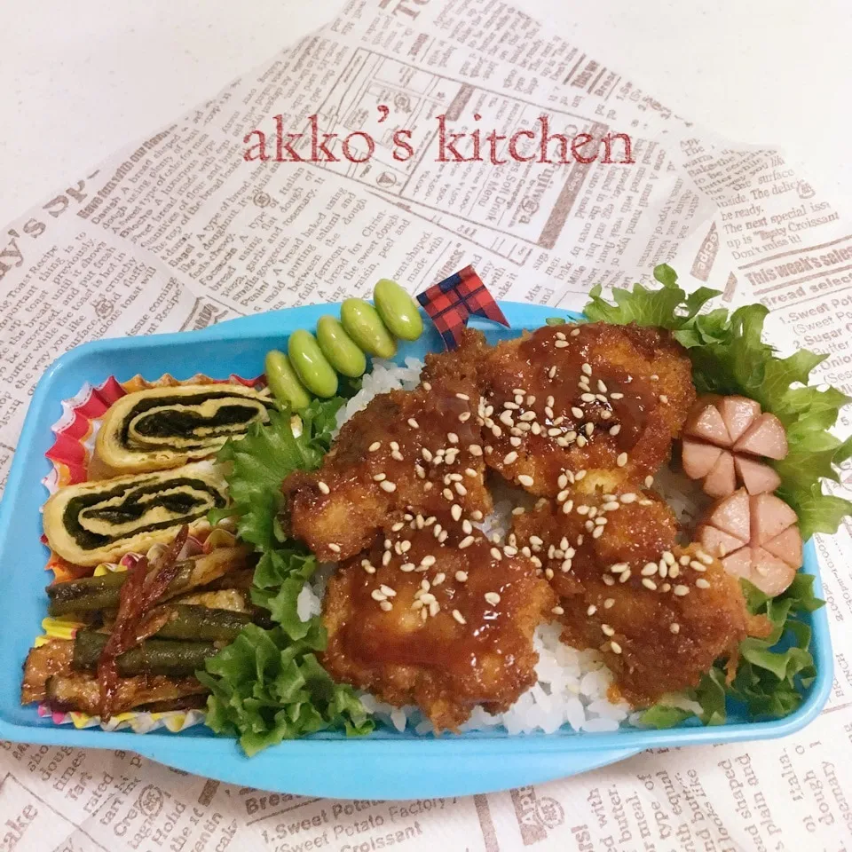 ✨息子っちのお弁当✨〜6/8木曜日〜|akkoさん